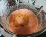 A picture of step 4 of Mild Watermelon Gazpacho.