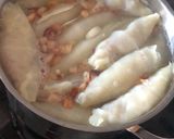 A picture of step 6 of Malfouf Mehcheh - stuffed cabbage rolls.