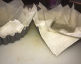 A picture of step 2 of Goats Cheese Tart.
