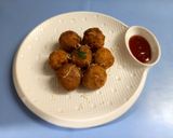 A picture of step 5 of Rice cheesy pakoda.