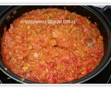 Foto del paso 5 de la receta Magro de cerdo con tomate casero