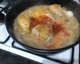 Foto del paso 4 de la receta Pollo al horno con cebolla y zanahoria