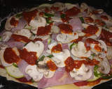 Foto del paso 4 de la receta: Pizza, mixta con verduras