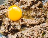 A picture of step 2 of Chapli kabab.