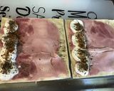 Une image de l'étape 4 de Roulés apéritif au jambon, mozzarella, basilic et épices façon wraps.