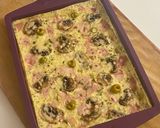 Une image de l'étape 4 de Crêpe géante au jambon /champignons.