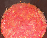 A picture of step 10 of Spaghetti with sossi chunks.