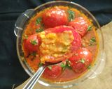 ભરેલા ટામેટાં સબ્જી (Stuffed Tomato Sabji Recipe In Gujarati) રેસીપી સ્ટેપ7ફોટો