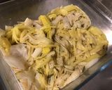Une image de l'étape 6 de Poireaux marinés, feta et persil.