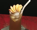 A picture of step 4 of Apple Ginger Iced Tea.