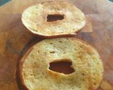 A picture of step 2 of Bagel brunch.
