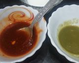 A picture of step 5 of Tikki Chaat.