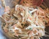 A picture of step 3 of Bakwan sayur - Veggie fritters.