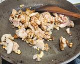 รูปขั้นตอนการทำที่ 2 ของ หมูผัดผักกาดดองพริกหม่าล่า