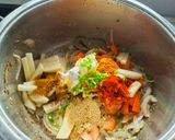 A picture of step 2 of Masoor Pulao / Pulav.
