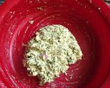 A picture of step 4 of Palak kofta curry.