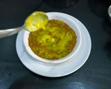 A picture of step 6 of Sindhi Dal Moong.
