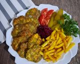 عکس مرحله 6 از دستور کوکو مرغ پنیری