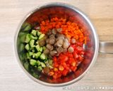 麻藥黑木耳蒟蒻鮮蔬沙律．柯媽媽の植物燕窩的食譜步驟3照片
