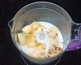 A picture of step 3 of Apple Milkshake.