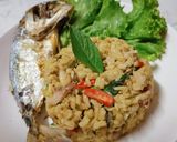 รูปขั้นตอนการทำที่ 4 ของ ข้าวผัดแกงเขียวหวานปลาทู (คลีน)