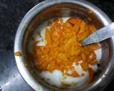 A picture of step 3 of Mango icecream.