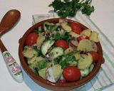 صورة لخطوة 4 من وصفة 🍠 سلطة البطاطا 🍠