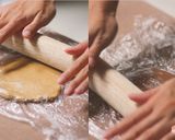 Foto langkah ke 3 dari resep Kue Sus Vla Crunchy.