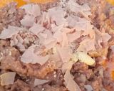 A picture of step 1 of Polpettone italian meatloaf.