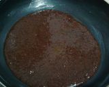 A picture of step 5 of 5 minute cake in frying pan(Swiss roll).