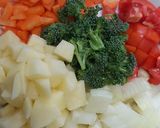 Foto langkah ke 1 dari resep Vegetable Curry.