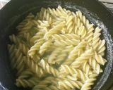 A picture of step 1 of Cheesy stuffed pasta buns.