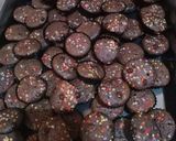 Foto langkah ke 8 dari resep Brownis mini kering.