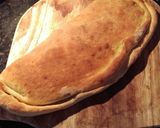 A picture of step 7 of Italian Stromboli.