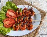 Foto langkah ke 7 dari resep Udang Pancet Bakar Madu.