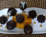 A picture of step 4 of Lychee chuperustam Chocobar Ice Cream.