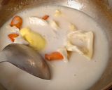 รูปขั้นตอนการทำที่ 4 ของ ข้าวเหนียวน้ำกะทิทุเรียน(เจ)