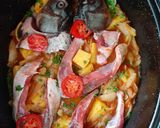 A picture of step 1 of Fish (Baked Carp with Potatoes and Onions) 🧜♂️.