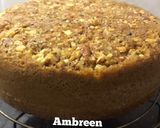 A picture of step 5 of Without Oven Almond pistachio cake 😊.