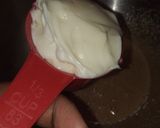 A picture of step 3 of Chocolate mayonnaise cake.