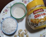 A picture of step 1 of Coconut Rolls.