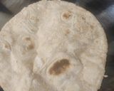 A picture of step 5 of Rajgira Flour Roti.