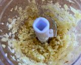 A picture of step 2 of Schezwan sauce.