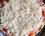 চিজ বার্স্ট সসেজ পিজ্জা (cheese burst pizza recipe in Bengali) রেসিপি ধাপ - 7 ছবি