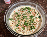 A picture of step 5 of Lauki raita.
