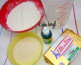 Foto langkah ke 1 dari resep Churros pandan praktis || ✋ no telur || ✋ no mixer.