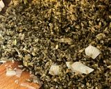 A picture of step 4 of Lebanese Chicken freekeh.
