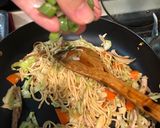豆瓣醬炒麵的食譜步驟6照片