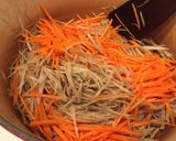 A picture of step 10 of Very easy and simple Kinpira Gobo (Burdock) & Carrot, Gluten Free.