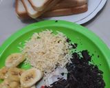 Foto langkah ke 2 dari resep Roti bakar pisang coklat keju.